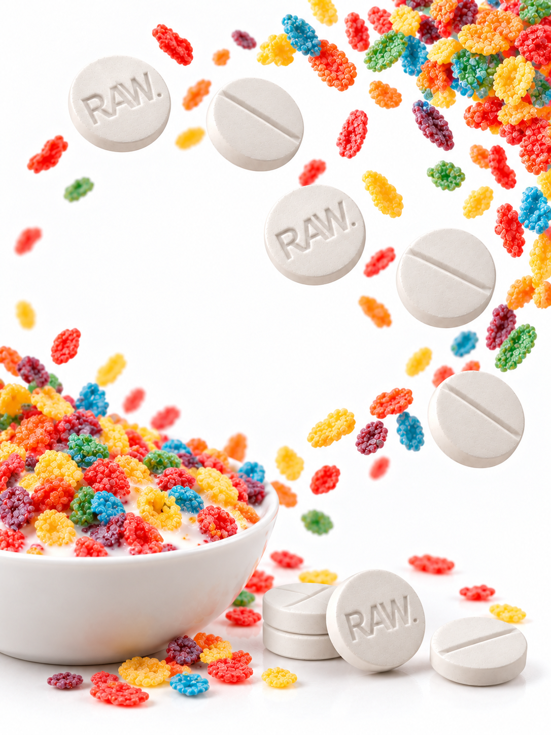 FRUITY PEBBLES 7-ZERO - NO ACTIVE INGREDIENTS