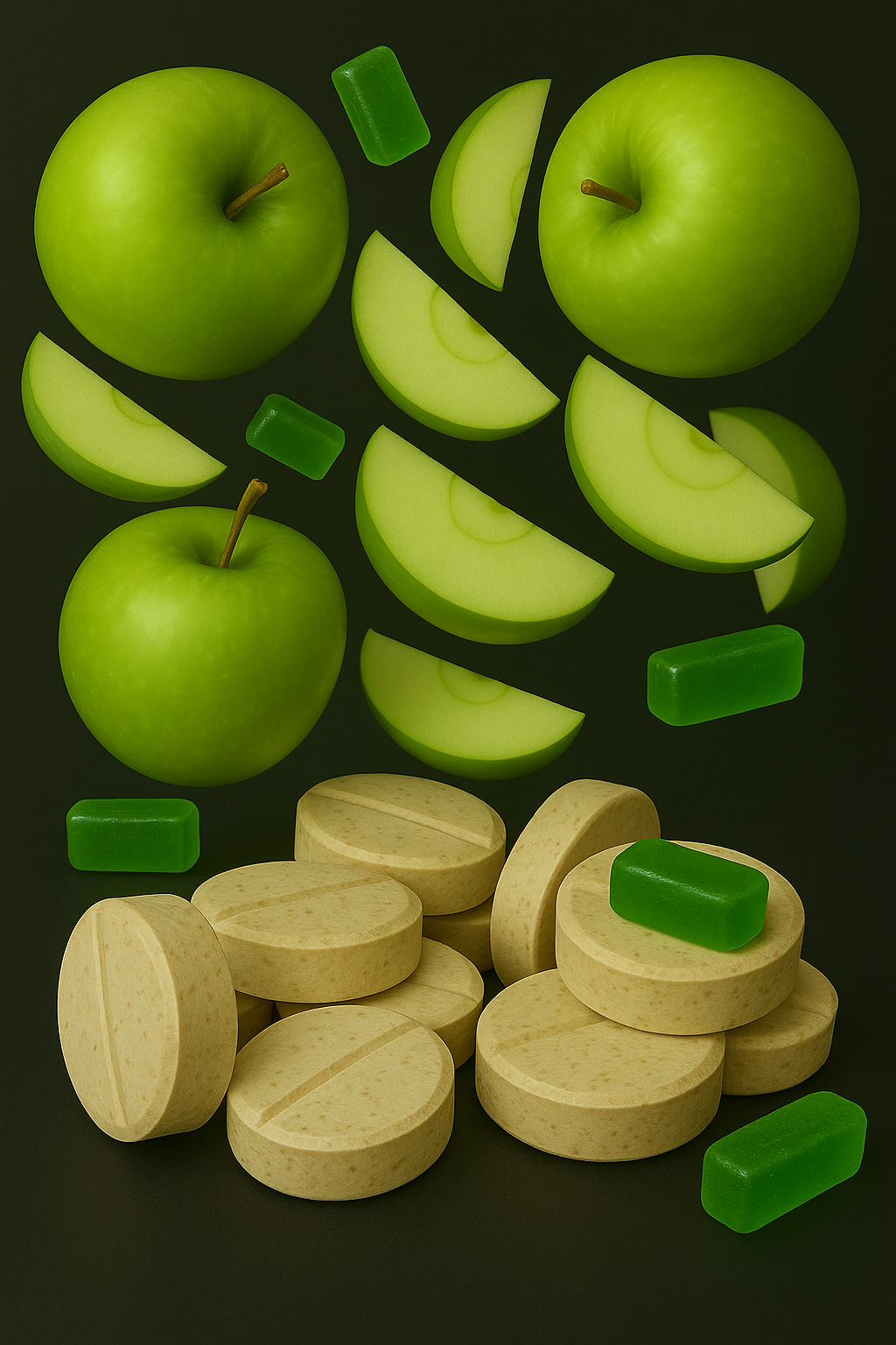 JOLLY GREEN APPLE 15MG (DYE-FREE)
