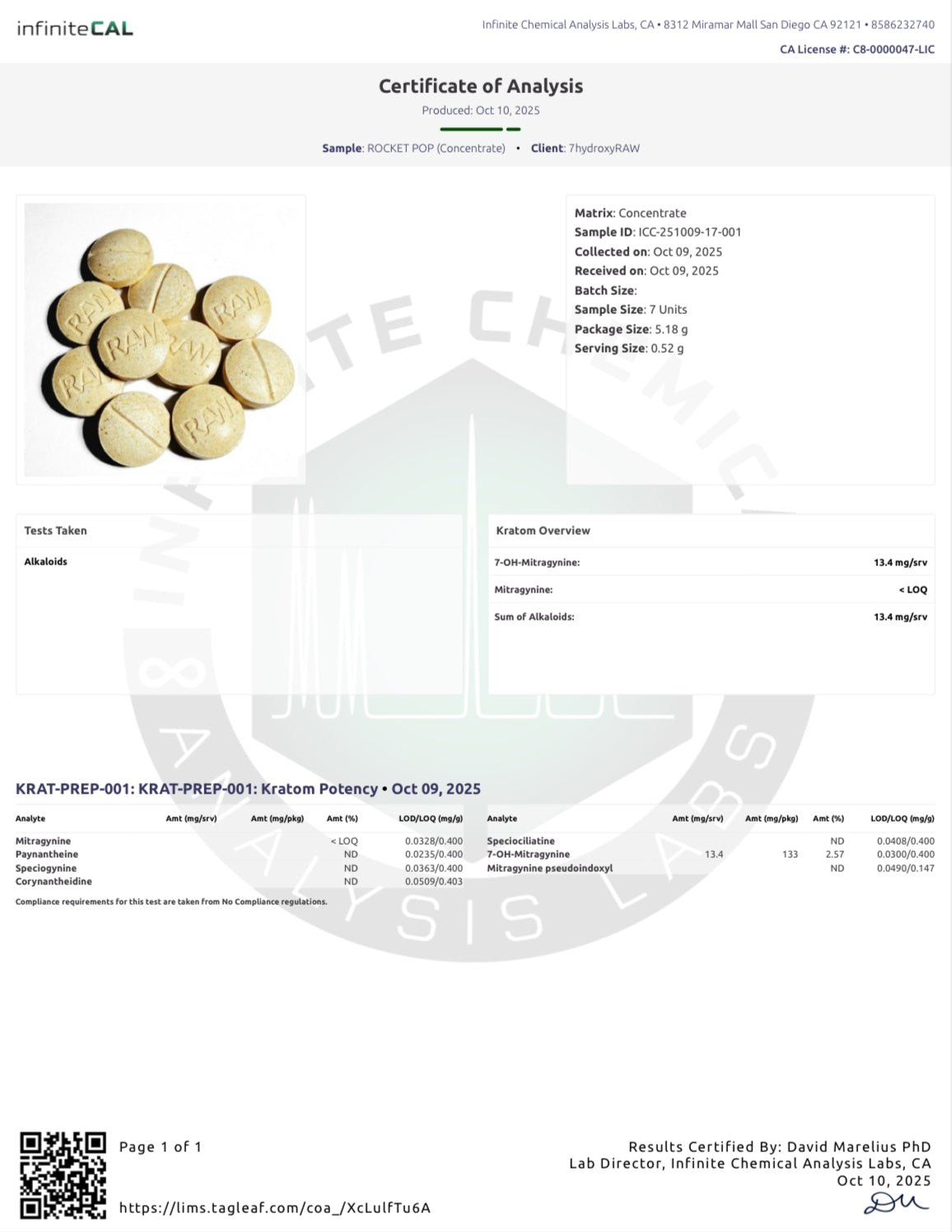 ROCKET POP - 12MG (DYE-FREE)