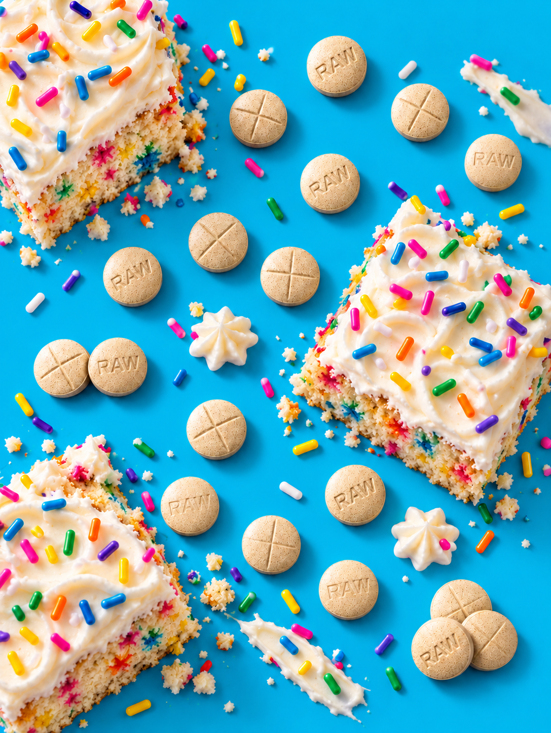 FROSTED FUNFETTI (DYE-FREE) | BATCH TESTED: 40.5MG TOTAL ALKS (37.9MG 7-OH) | BOTTLE LABEL: 30MG