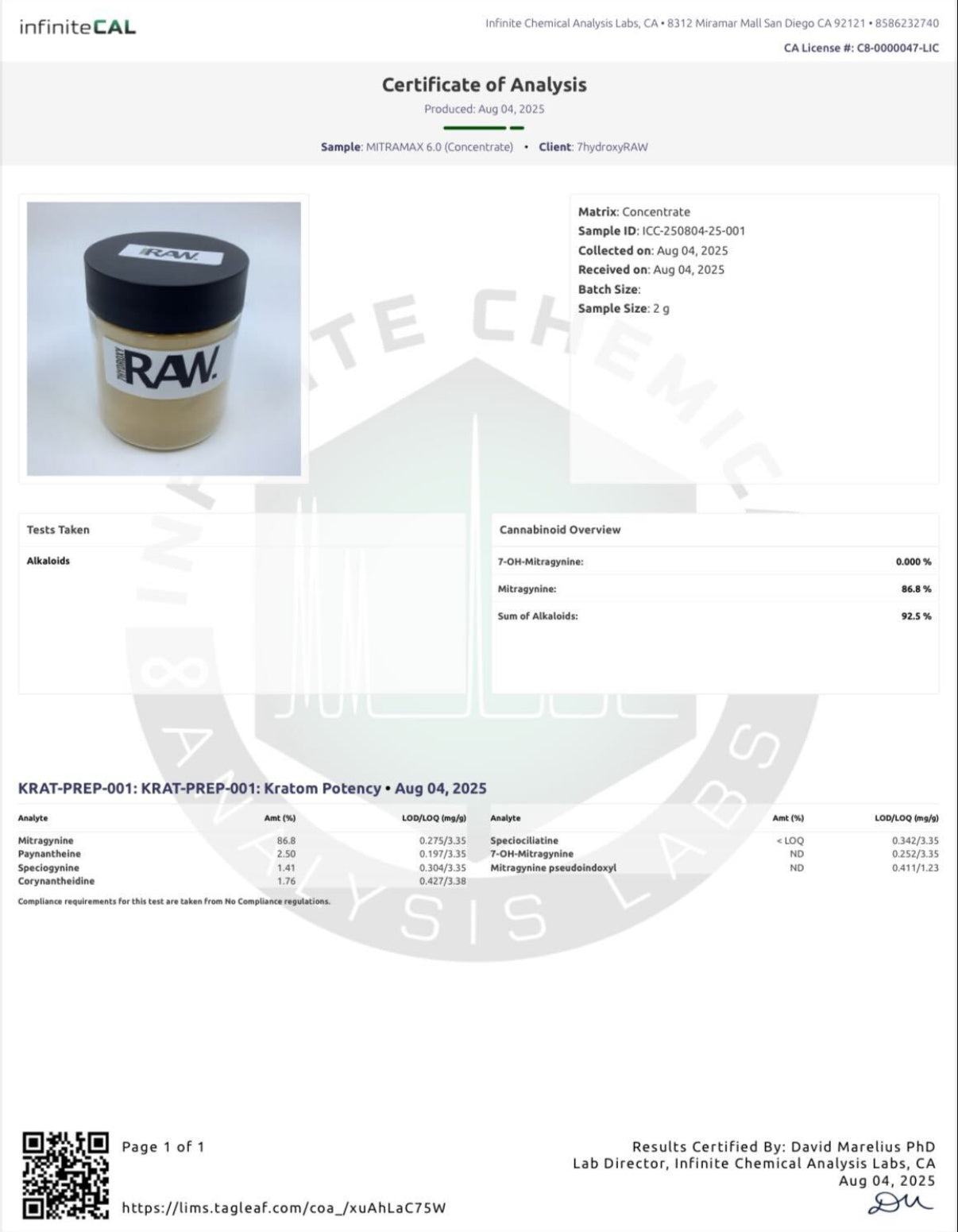 MITraMAX POWDER