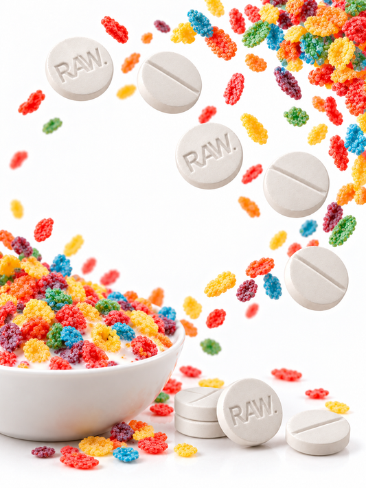 FRUITY PEBBLES 7-ZERO - NO ACTIVE INGREDIENTS