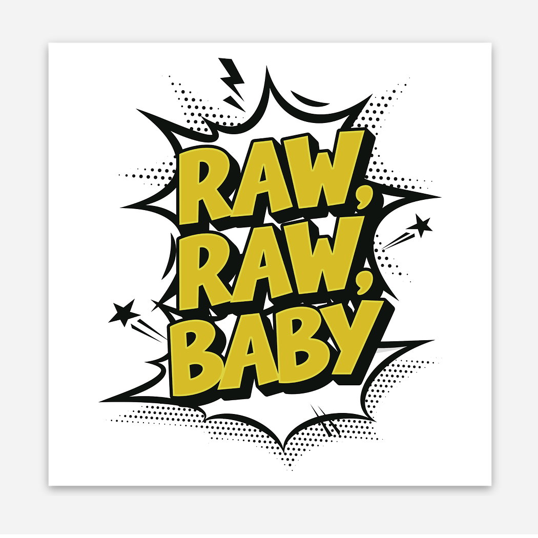 RAW STICKERS