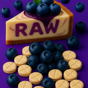 BLUEBERRY CHEESECAKE 75MG (DYE-FREE)