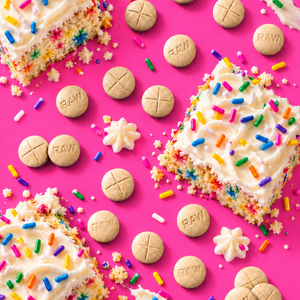 FROSTED FUNFETTI (DYE-FREE) | BATCH TESTED: 40.5MG TOTAL ALKS (37.9MG 7-OH) | BOTTLE LABEL: 30MG