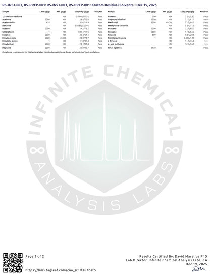 CHERRY ICY (DYE-FREE) - TOTAL ALKS 33.1MG (31.4MG 7-OH)