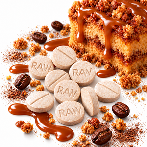 CARAMEL COFFEE CAKE (DYE-FREE) - TOTAL ALKS 27MG (24.6MG 7-OH)