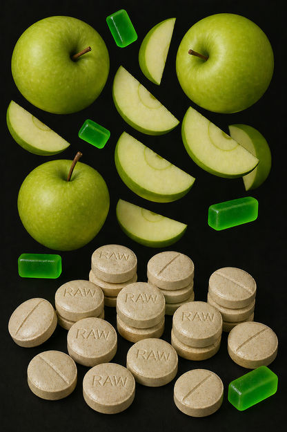 JOLLY GREEN APPLE (DYE-FREE) - TOTAL ALKS 21.7MG (21MG 7-OH)