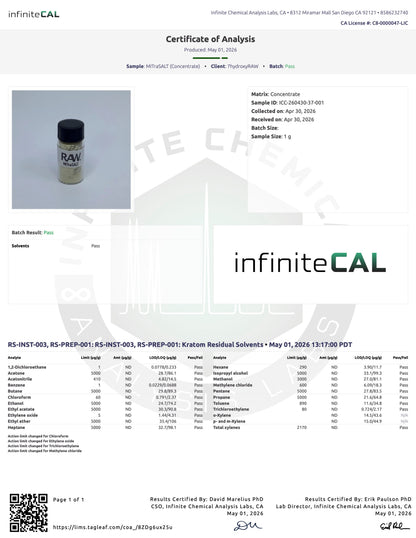 MITraSALT - TOTAL ALKS 82% (77.8% MIT) - SALT-BASED