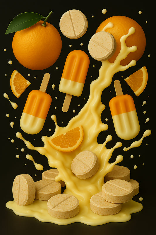 ORANGE DREAMSICLE 20MG (DYE-FREE)
