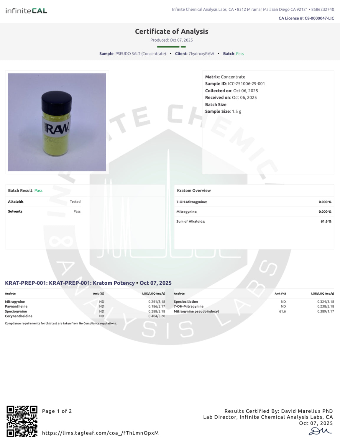 PAEON POWDER - PSEUDOINDOXYL SALT