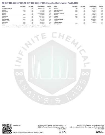 ROCKET POP 🚀  (DYE-FREE) - TOTAL ALKS 13.9MG (13.8MG 7-OH)
