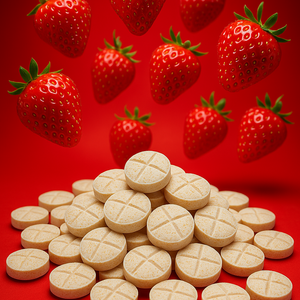 STRAWBERRY SNACKS 30MG (DYE-FREE)