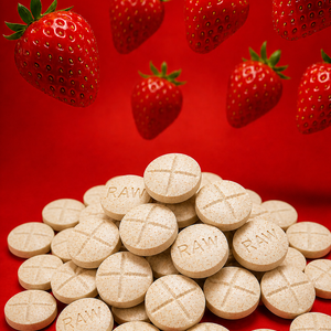 STRAWBERRY SNACKS (DYE-FREE) - TOTAL ALKS 29.1MG (28MG 7-OH)