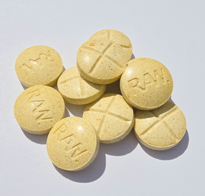 BLUE RAZ MIT TABS - TOTAL ALKS 74.7MG (59.8MG MIT) - NO 7-OH