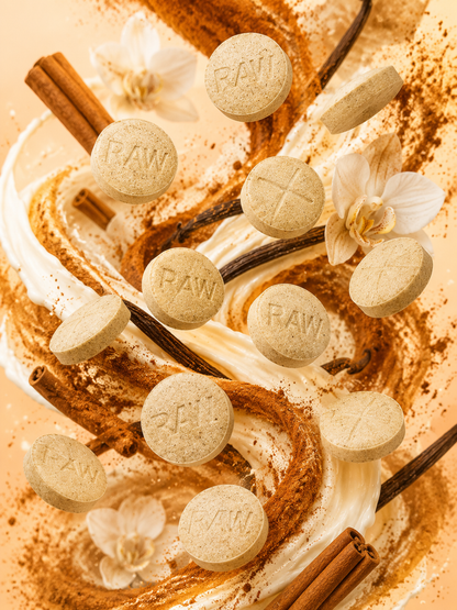 CINNAMON VANILLA MIT TABS - TOTAL ALKS 64.5MG (62.4MG MIT)