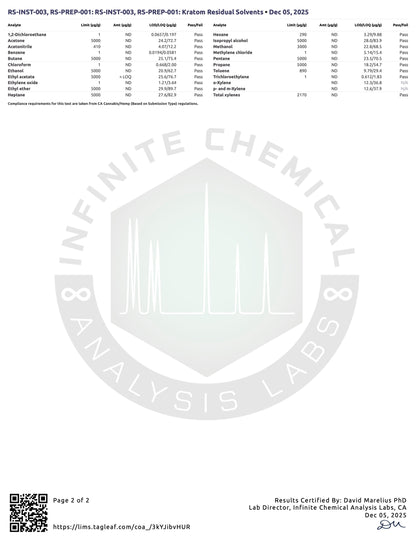 CINNAMON TOAST CRUNCH 30MG (DYE-FREE) - TOTAL ALKS 33.1MG (33.1MG 7-OH)